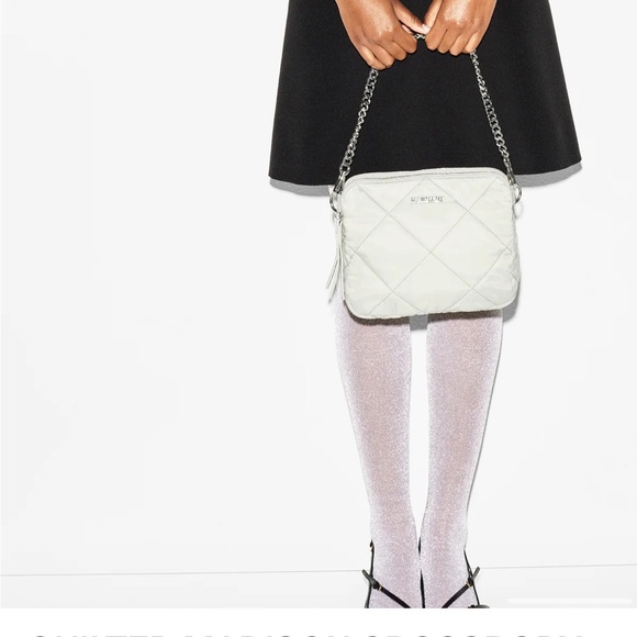 💋 NEW NWT MZ WALLACE MADISON CROSSBODY-color FROST- bought from MZ Wallace. - Picture 2 of 13